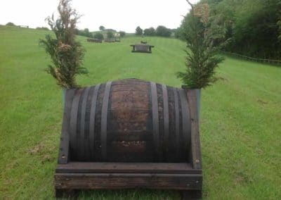 Craven Country Ride Barrel Jump | Pot Haw Farm