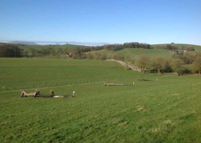 Farm Day Course Jumps & Yorkshire Dales landscape | Pot Haw Farm