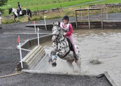 Water section of the Craven Country Ride Course | Pot Haw Farm