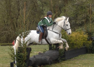 Farm Day Course Log Jumps | Pot Haw Farm