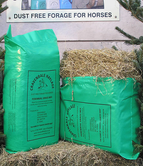 Cravenbale Haylage - Horse Hay at Pot Haw farm